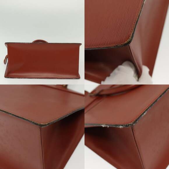 LOUIS VUITTON Epi Riviera Hand Bag Brown M48183 - Picture 10 of 12